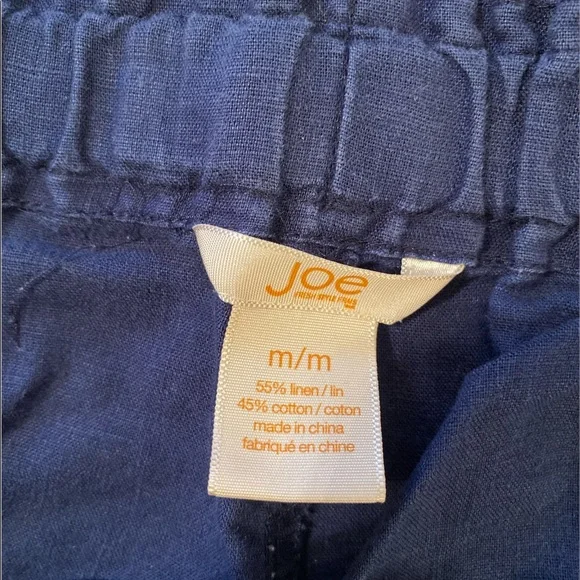 Joe Fresh Drawstring Linen Sleep Shorts - Picture 3 of 3